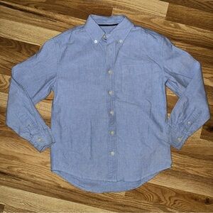 Boy’s 100% chambray cotton, long sleeve, button down shirt NWOT